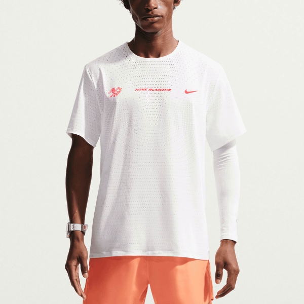 Men's Running T-Shirt Nike DriFIT ADV AeroSwift TShirt  Summit White IH5045121