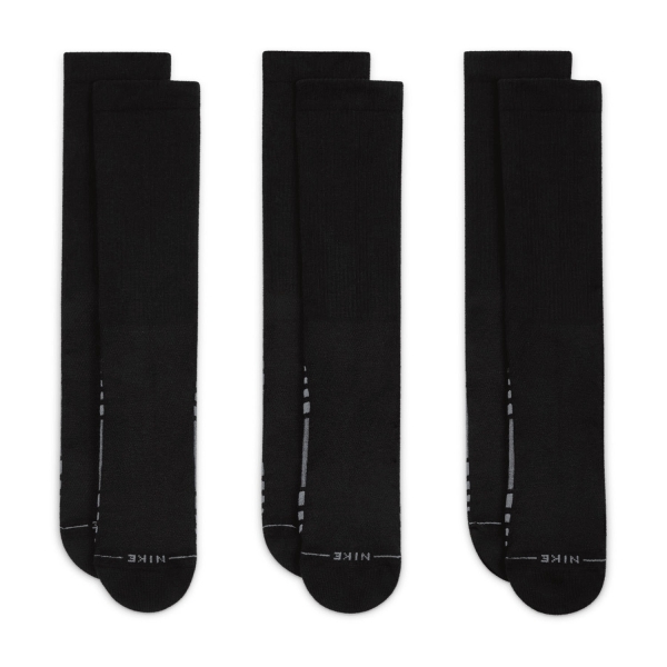 Socks Nike Everyday Elevated Sport Crew x 3 Socks  Black IH8535902
