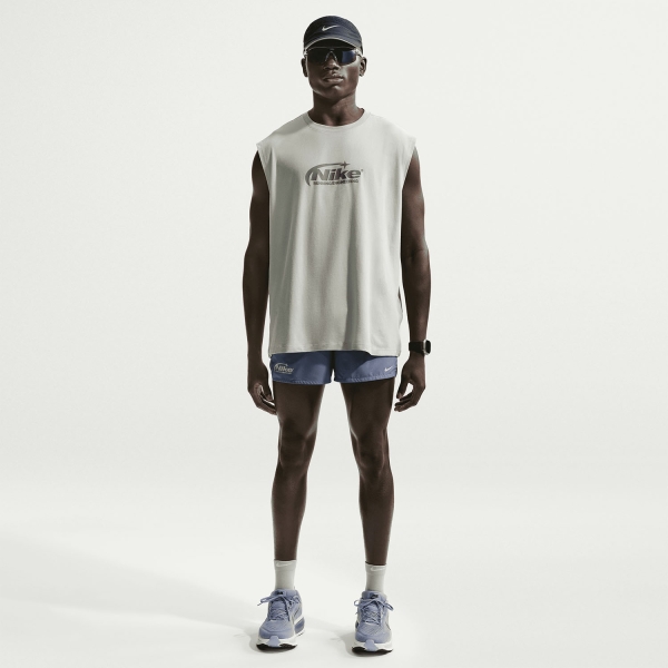 Nike Dri-FIT 3in Shorts - Diffused Blue/Medium Ash/Reflective Silver