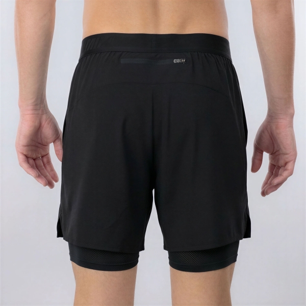 Mizuno Core 2 in 1 5.5in Shorts - Black