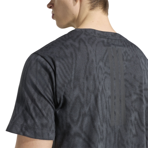 adidas D4T PrimeLift AOP T-Shirt - Carbon/Black