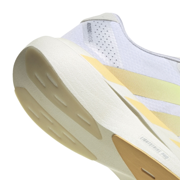 adidas ADIZERO Evo SL WOVEN - FTWR White/Ice Tangerine/Off White