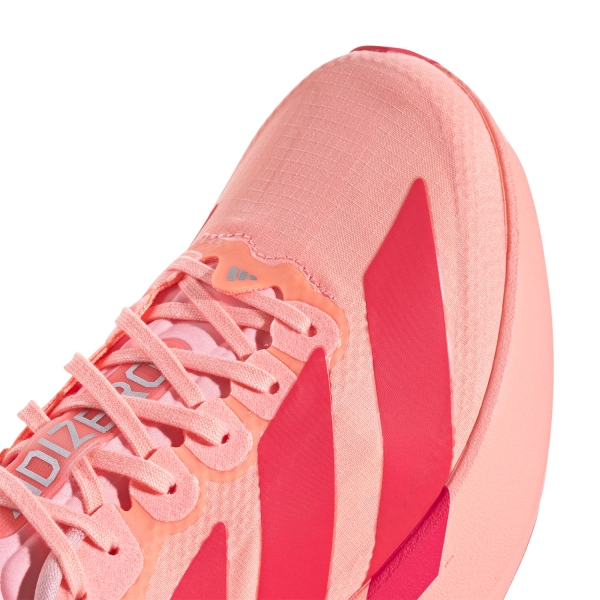 adidas ADIZERO Evo SL WOVEN - Frozen Turbo/Lucid Red/Silver Metallic