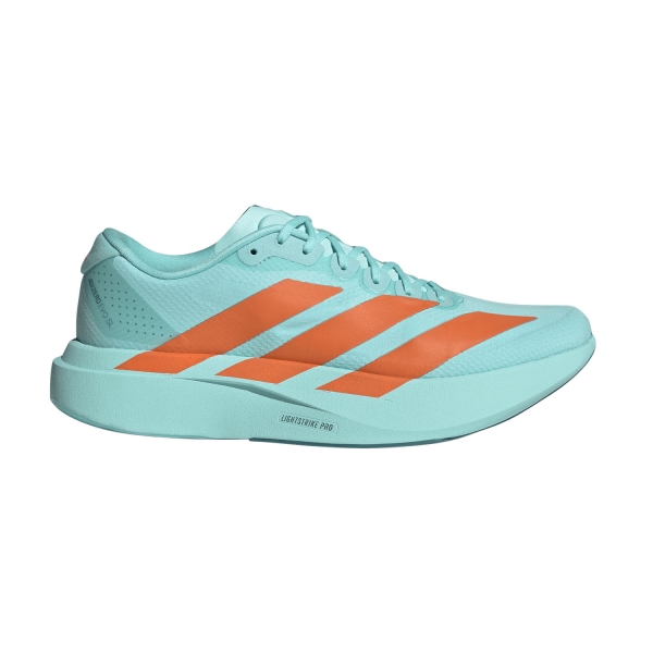 Men's Performance Running Shoes adidas ADIZERO Evo SL WOVEN  Flash Aqua/Impact Orange/Arctic Fusion KI8342