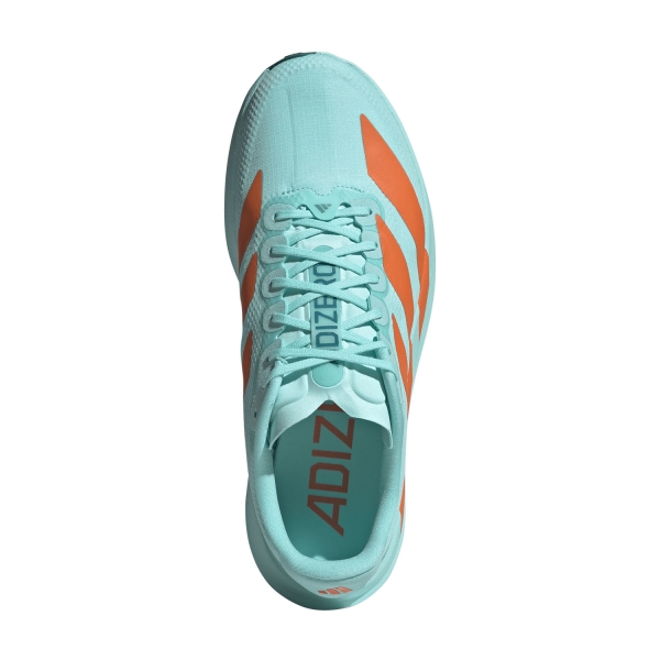 adidas ADIZERO Evo SL WOVEN - Flash Aqua/Impact Orange/Arctic Fusion