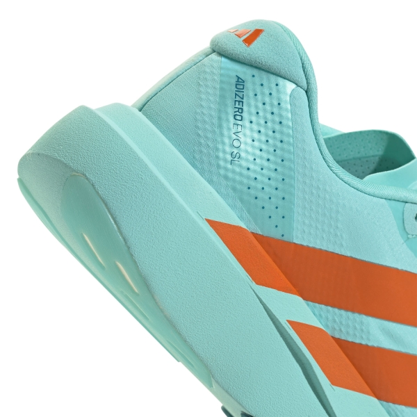 adidas ADIZERO Evo SL WOVEN - Flash Aqua/Impact Orange/Arctic Fusion