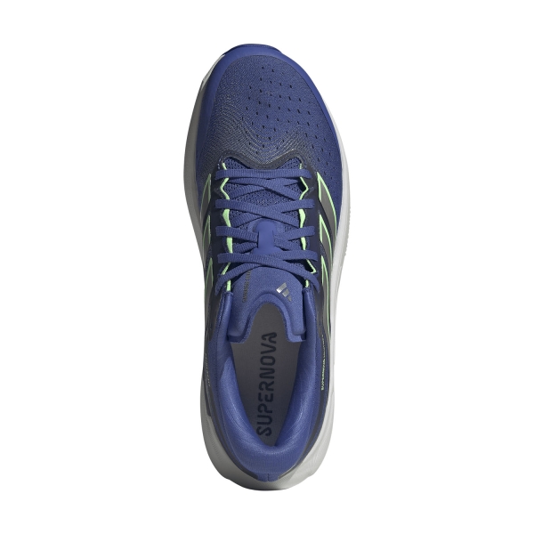 adidas Supernova Solution 3 - Dual Indigo/Tech Grey Metallic/Lime Burst