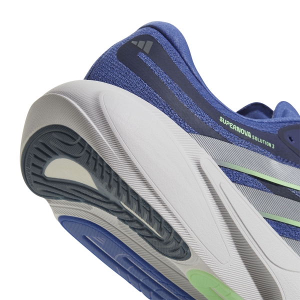 adidas Supernova Solution 3 - Dual Indigo/Tech Grey Metallic/Lime Burst