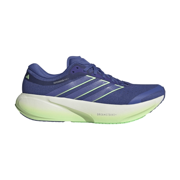 Men's Neutral Running Shoes adidas Supernova Rise 3  Dual Indigo/Solar Purple/Lime Burst KK1927