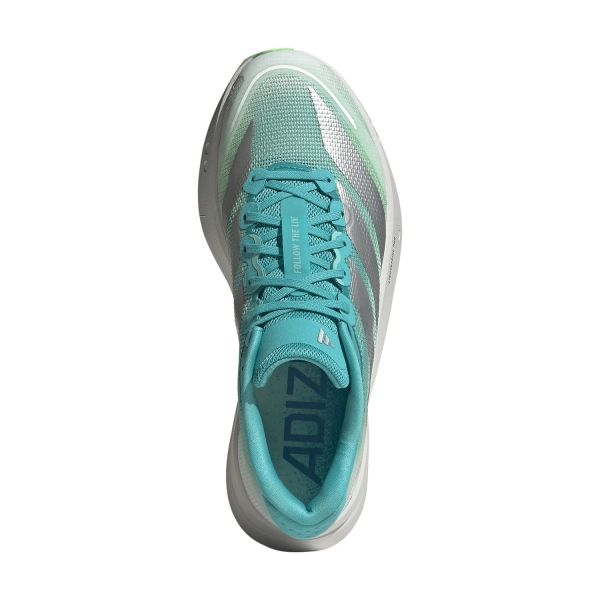 adidas ADIZERO Boston 13 - Hi Res Aqua/Matte Silver/Grey One