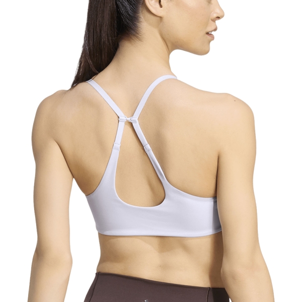 adidas Optime Essentials Sports Bra - Frozen Purple