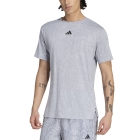 adidas D4T PrimeLift AOP T-Shirt - Halo Silver/Grey
