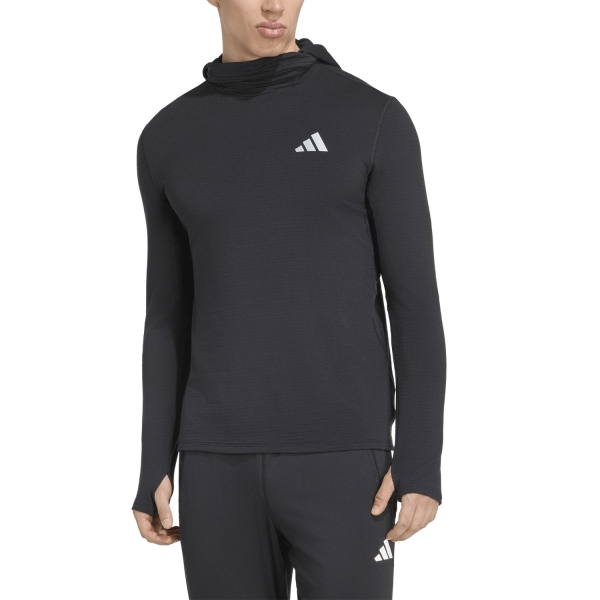 Men's Running Shirt adidas adi365 Winterized Shirt  Black KV4279