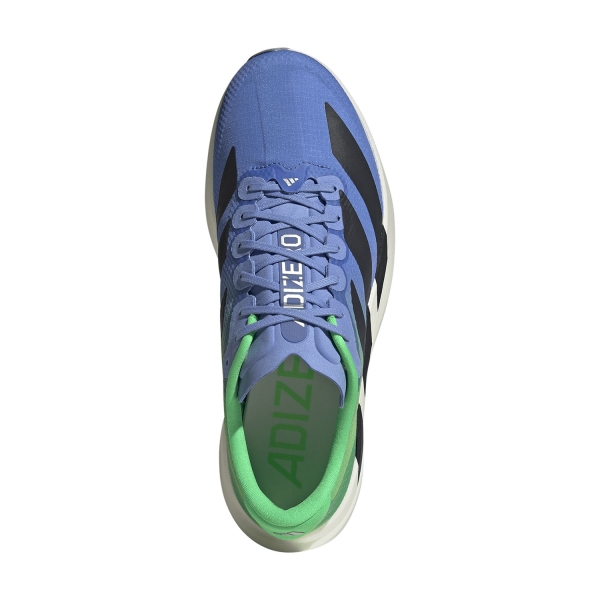adidas ADIZERO Evo SL WOVEN - Blue Fusion/Night Grey/Solar Lime
