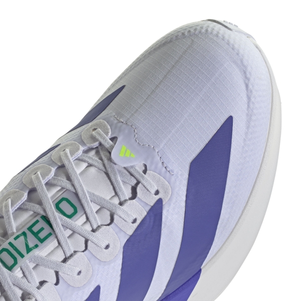 adidas ADIZERO Evo SL WOVEN - Frozen Purple/Solar Purple/Equipment Green