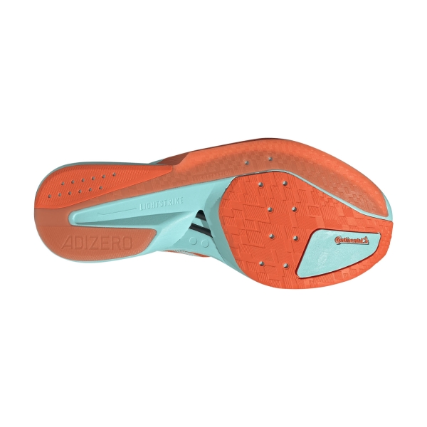 adidas ADIZERO Boston 13 - Flash Aqua/Impact Orange/Iron Metallic