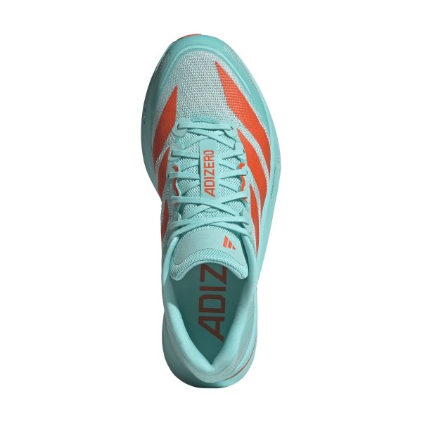 adidas ADIZERO Boston 13 - Flash Aqua/Impact Orange/Iron Metallic
