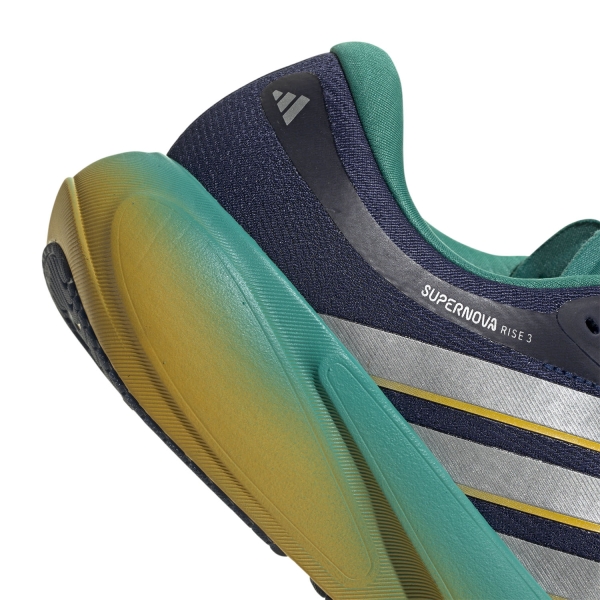 adidas Supernova Rise 3 - Dark Blue/Silver Metallic/Equipment Green