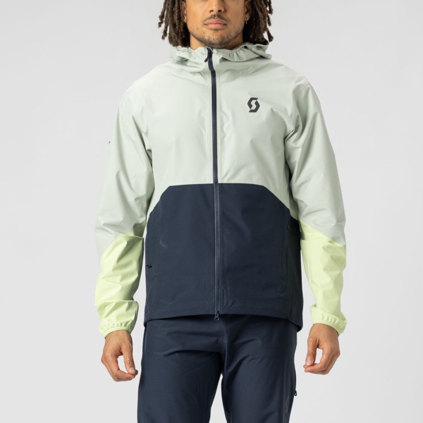 Men's Outdoor Jacket and Shirt SCOTT Explorair Light Dryo 2.5L Jacket  Spray Grey/Dark Blue 4213428247
