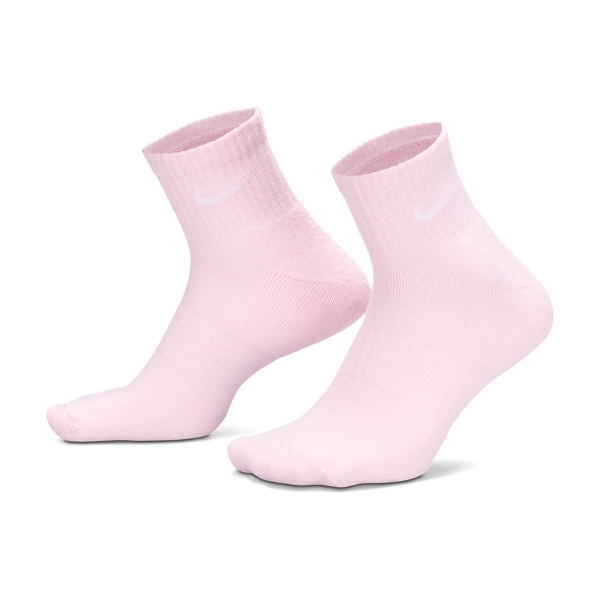 Nike Everyday Cushion x 3 Socks - Pink/Blue/Green