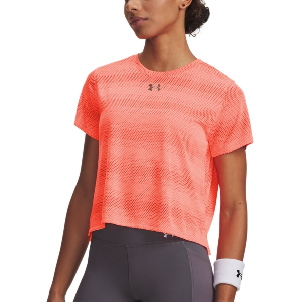 Women's Running T-Shirts Under Armour Velociti TShirt  Electric Tangerine 60095400824