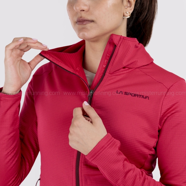La Sportiva Chill Thermal Pro Hoodie - Azalea/Redwood