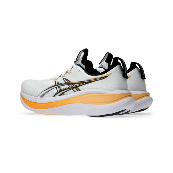 ASICS GEL Nimbus 28 - White/Stadium Orange