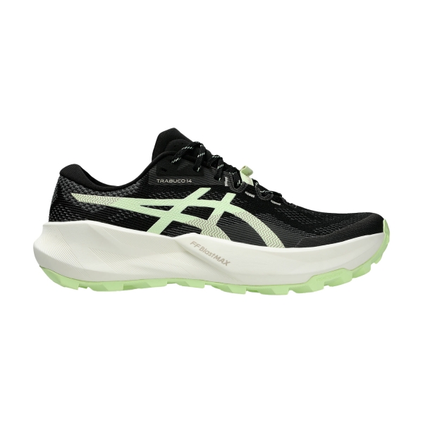 Men's Trail Running Shoes ASICS Trabuco 14  Black/Illuminate Yellow 1011C166002