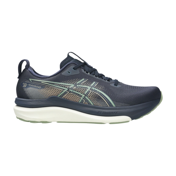 Men's Structured Running Shoes ASICS GEL Kayano 33  Midnight/Khaki Green 1011C167402