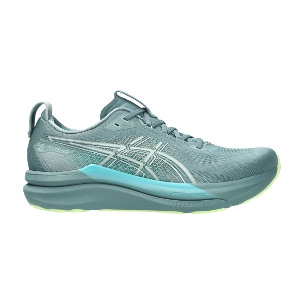 Men's Structured Running Shoes ASICS GEL Kayano 33  Foggy Teal/Illuminate Yellow 1011C167403