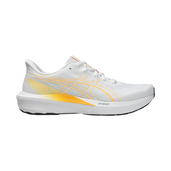 Men's Structured Running Shoes ASICS GT 1000 15  White/Stadium Orange 1011C230100