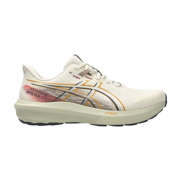 Men's Structured Running Shoes ASICS GT1000 15 GTX  Oatmeal/Khaki 1011C233250