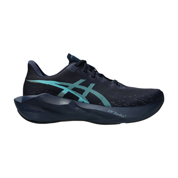 Men's Performance Running Shoes ASICS Novablast 6  Midnight/Energy Aqua 1011C243402