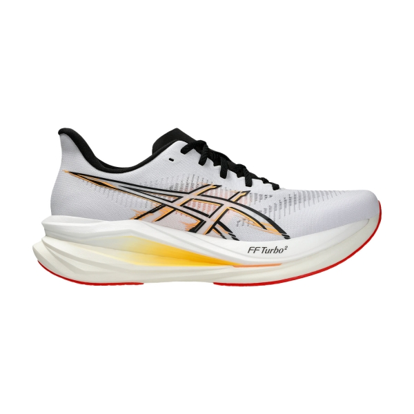 Men's Performance Running Shoes ASICS SONICBLAST 2  White/Stadium Orange 1011C244100