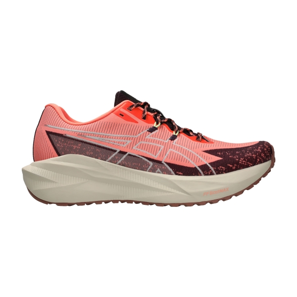 Men's Trail Running Shoes ASICS BLAZEBLAST  Sun Coral/Dark Aubergine 1011C276700
