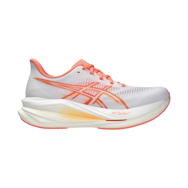 Women's Performance Running Shoes ASICS SONICBLAST 2  White/Sun Coral 1012C009100