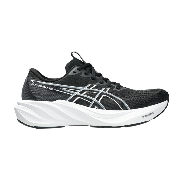 Woman's Structured Running Shoes ASICS GT2000 15  Black/White 1012B998001
