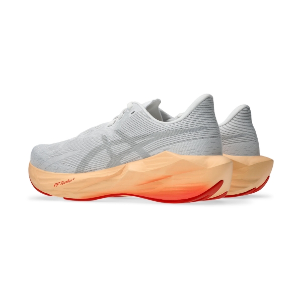 ASICS Novablast 6 - White/Vivid Coral