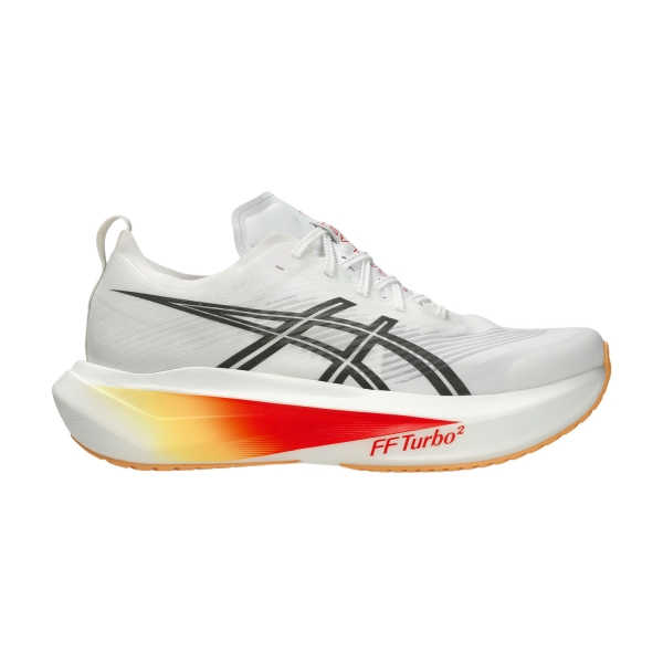 Men's Performance Running Shoes ASICS MEGABLAST  White/Orange Glow 1013A170101