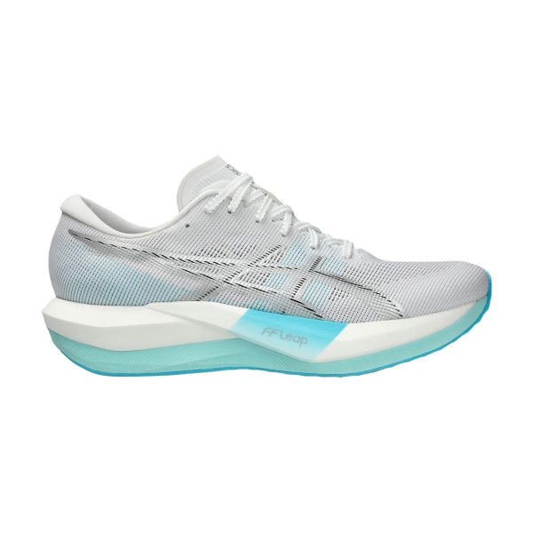 Men's Performance Running Shoes ASICS Magic Speed 5  White/Pure Silver 1013A183101
