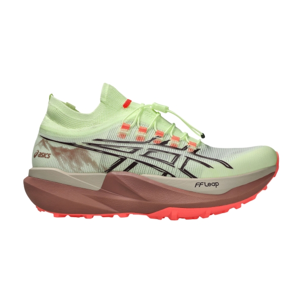 Men's Trail Running Shoes ASICS Metafuji Trail 2  Illuminate Yellow/Dark Aubergine 1013A178750