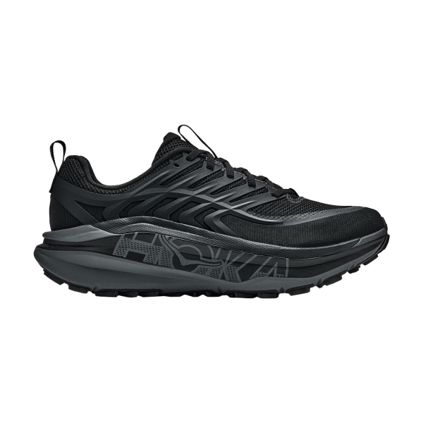 Men's Trail Running Shoes Hoka Stinson 8  Black/Outer Orbit 1176637BCKT