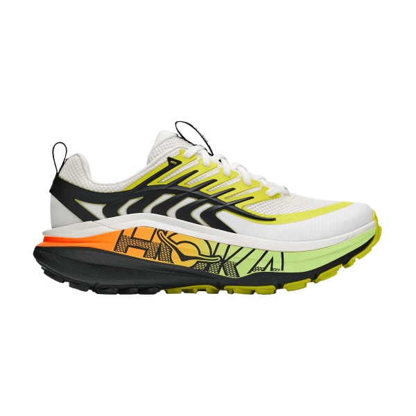 Men's Trail Running Shoes Hoka Stinson 8  Frost/Black 1176637FLCK