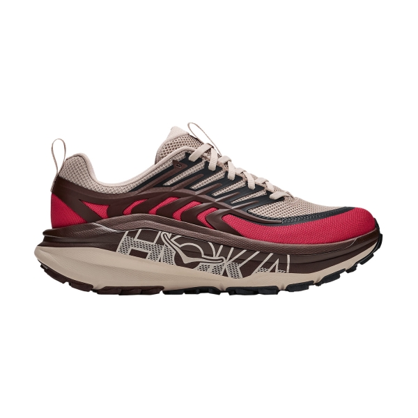 Men's Trail Running Shoes Hoka Stinson 8  River Rock Grey/Spiced Chocolate 1176637RYS