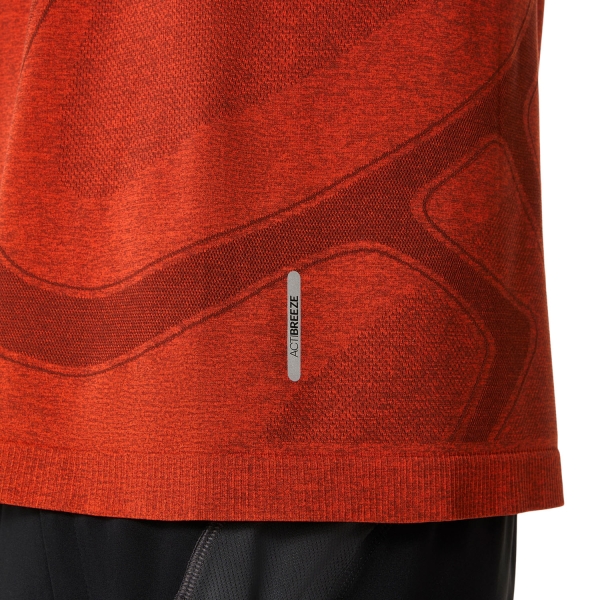 ASICS Road Seamless T-Shirt - Singed Red