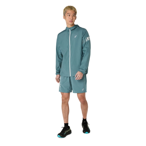 ASICS Icon Jacket - Foggy Teal