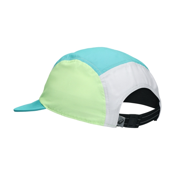 ASICS 5 Panel Gorra - Energy Aqua/White