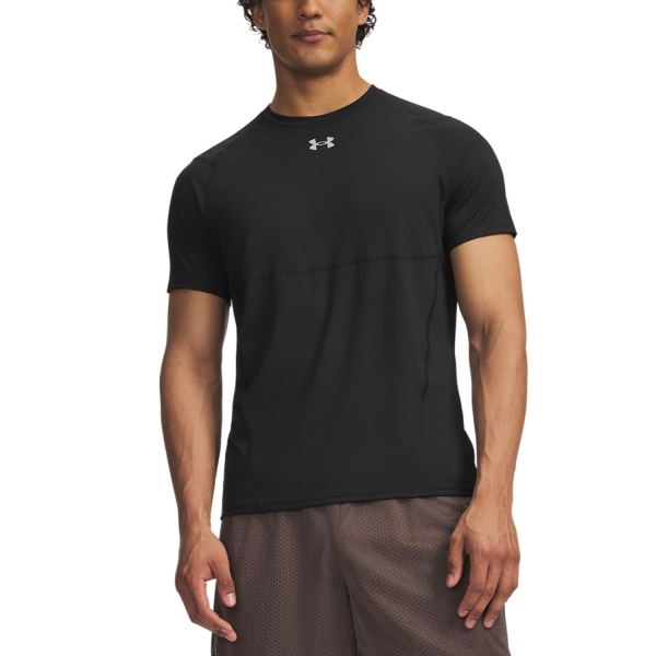 Men's Training T-Shirt Under Armour HeatGear Elite TShirt  Ultimate Black/Reflective 60153790011