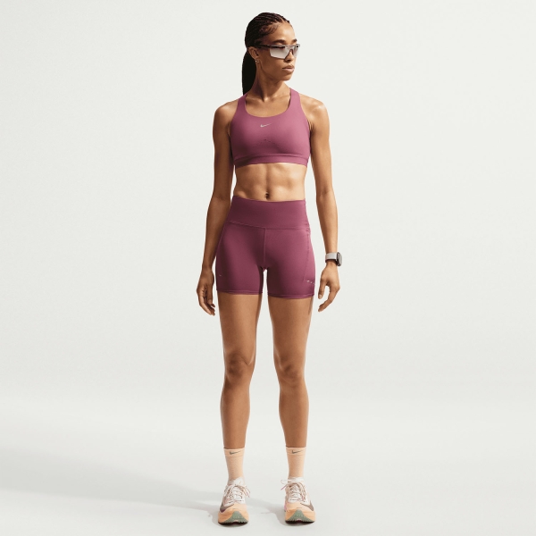 Nike Swift Sports Bra - Pink Smoke/Reflective Silver