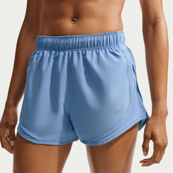 Women's Running Shorts Nike DriFIT Tempo 3in Shorts  Work Blue/Reflective Silver HM6096486